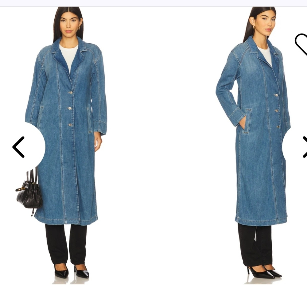Free People x We The Free Monique Indigo Duster